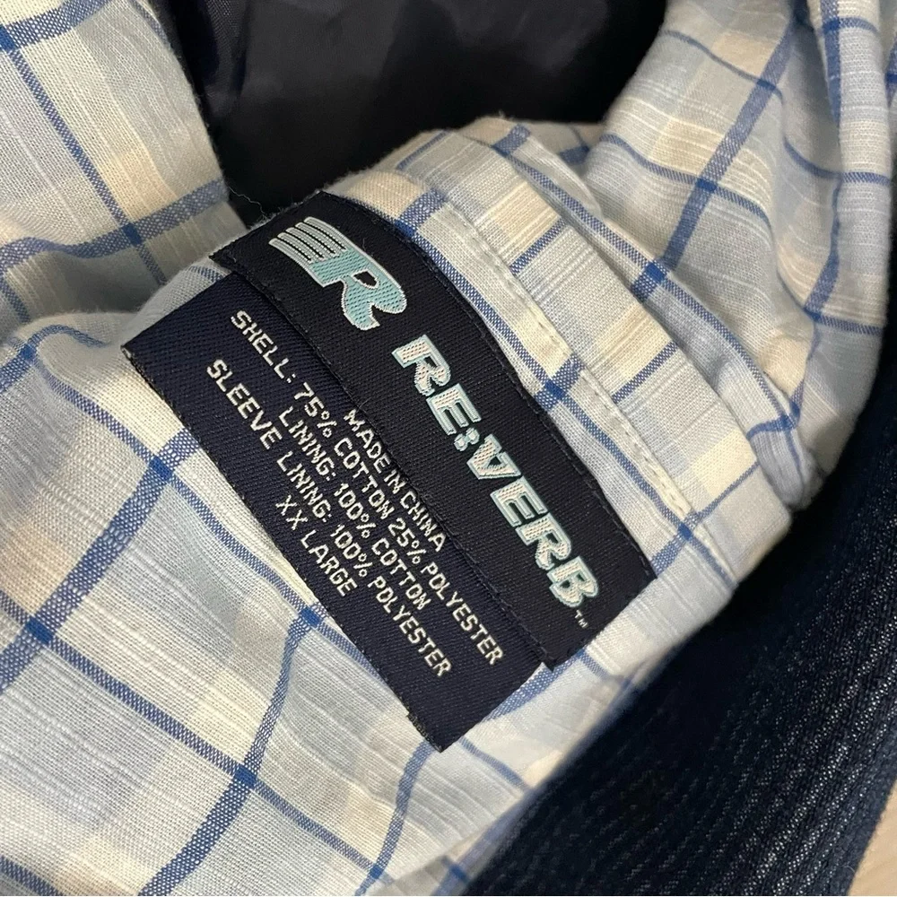 Re.Verb‎ Blue Corduroy Sport Coat Jacket